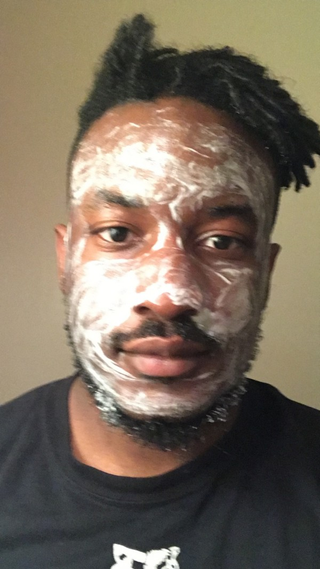 Shea Moisture Scrub is great for dark skin.